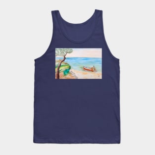 Il pescatore solitario Tank Top